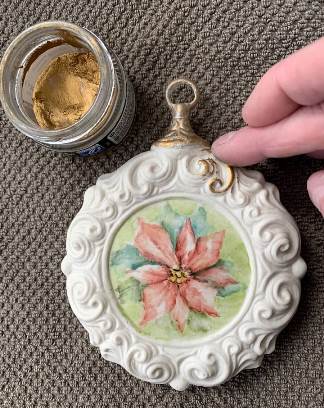 EASY Bisque Ornament Embellishing - Study & Tutorial